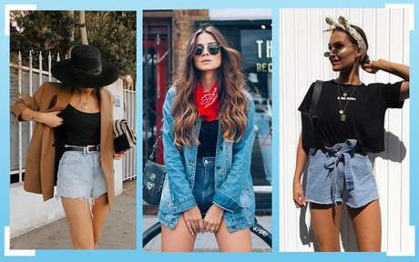 Looks com shorts jeans: 5 maneiras de combinar essa peça curinga - MS em  Movimento